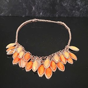 Opal Birthstone Rose Gold Adjustable Statement Necklace - Adjustable Len…